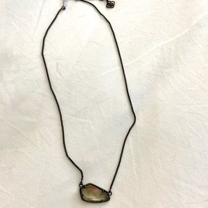 Black Kendra Scott Necklace